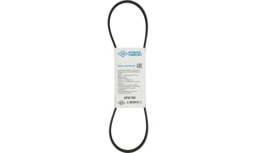 Ремень поликлиновый SUN, арт. 3PK760
