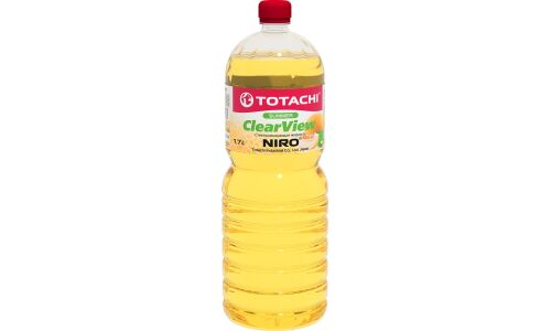 Стеклоомывающая жидкость Totachi Niro Clear View, летняя, 0°C, с ароматом дыни, 1.7л, арт. 31618