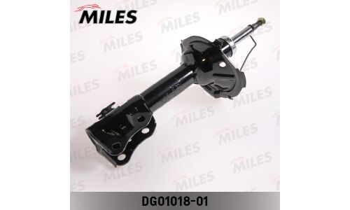Амортизатор Miles газомасляный двухтрубный, передний, правый/левый, 1 шт, арт. DG01018 / DG01018-01