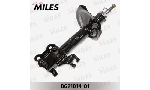 Амортизатор Miles газомасляный двухтрубный, передний, правый, 1 шт, арт. DG21014 / DG21014-01