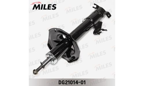 Амортизатор Miles газомасляный двухтрубный, передний, правый, 1 шт, арт. DG21014 / DG21014-01