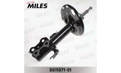 Амортизатор Miles газомасляный двухтрубный, передний, левый, 1 шт, арт. DG11071 / DG11071-01
