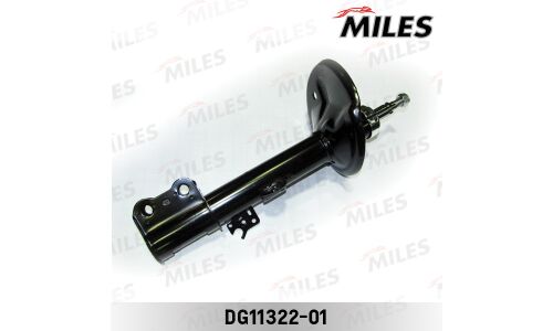 Амортизатор Miles газомасляный двухтрубный, передний, левый, 1 шт, арт. DG11322 / DG11322-01