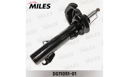 Амортизатор Miles газомасляный двухтрубный, передний, левый, 1 шт, арт. DG11051 / DG11051-01