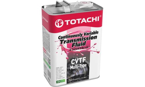 Масло трансмиссионное Totachi CVTF Multi-Type, синтетическое, универсальное, для вариаторов, 4л, арт. 4562374691261/20504