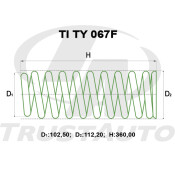Пружина подвески для лифта TrustAuto TI на 2