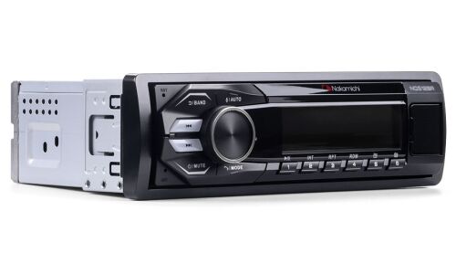 Автомагнитола Nakamichi NQ512BR, 1 DIN, USB/AUX/Bluetooth, 4х50Вт, пульт ДУ, красная подсветка