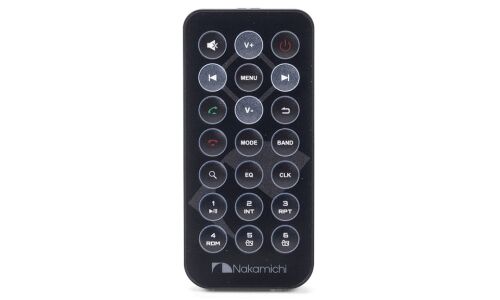 Автомагнитола Nakamichi NQ512BR, 1 DIN, USB/AUX/Bluetooth, 4х50Вт, пульт ДУ, красная подсветка