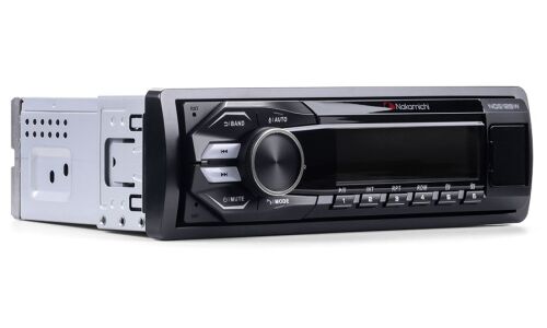 Автомагнитола Nakamichi NQ512BW, 1 DIN, USB/AUX/Bluetooth, 4х50Вт, пульт ДУ, белая подсветка