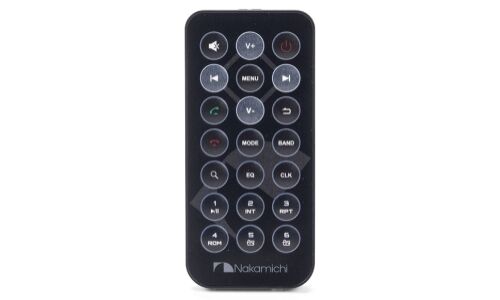 Автомагнитола Nakamichi NQ512BW, 1 DIN, USB/AUX/Bluetooth, 4х50Вт, пульт ДУ, белая подсветка