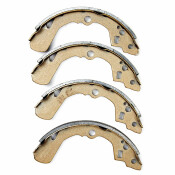 Колодки тормозные барабанные Double Force, комплект на ось (4 шт), арт. DFS8549