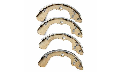 Колодки тормозные барабанные Double Force, комплект на ось (4 шт), арт. DFS8549