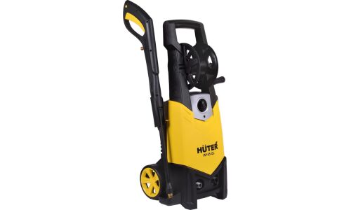 Мойка высокого давления Huter W165-QL, 220В, 1.9кВт, 165бар, 375л/ч, длина шланга 5м, с насосом для забора воды, на колёсах, арт. 70/8/12
