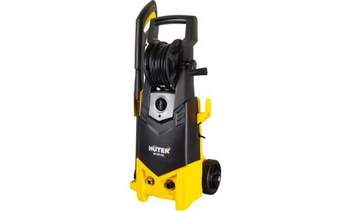 Мойка высокого давления Huter W195-QL, 220В, 2.5кВт, 195бар, 420л/ч, длина шланга 8м, с насосом для забора воды, на колёсах, арт. 70/8/14