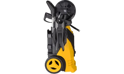 Мойка высокого давления Huter W210i Professional, 220В, 2.6кВт, 210бар, 450л/ч, длина шланга 8м, с водяным охлаждением и с насосом для забора воды, на колёсах, арт. 70/8/18