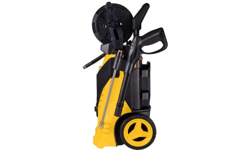 Мойка высокого давления Huter W210i Professional, 220В, 2.6кВт, 210бар, 450л/ч, длина шланга 8м, с водяным охлаждением и с насосом для забора воды, на колёсах, арт. 70/8/18