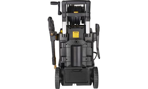 Мойка высокого давления Huter W210i Professional, 220В, 2.6кВт, 210бар, 450л/ч, длина шланга 8м, с водяным охлаждением и с насосом для забора воды, на колёсах, арт. 70/8/18
