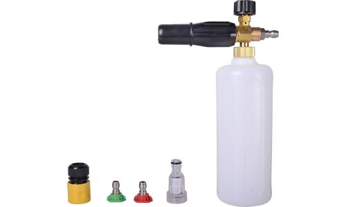 Мойка высокого давления Huter W210i Professional, 220В, 2.6кВт, 210бар, 450л/ч, длина шланга 8м, с водяным охлаждением и с насосом для забора воды, на колёсах, арт. 70/8/18