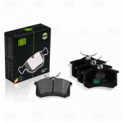 Колодки тормозные дисковые Trialli, задние, комплект на ось (4 шт), арт. PF 1877