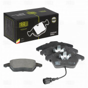 Колодки тормозные дисковые Trialli, передние, комплект на ось (4 шт), арт. PF1801