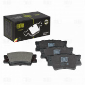 Колодки тормозные дисковые Trialli задние, комплект на ось (4 шт), арт. PF 1903