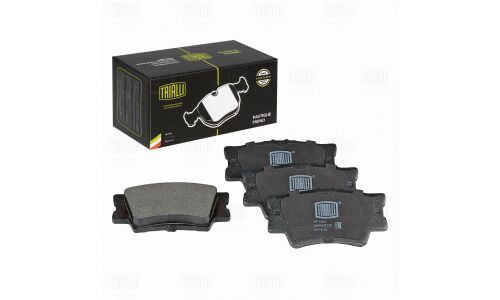 Колодки тормозные дисковые Trialli задние, комплект на ось (4 шт), арт. PF 1903
