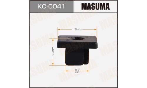 Клипса автомобильная (автокрепеж) MASUMA 0041-KC [уп.50]