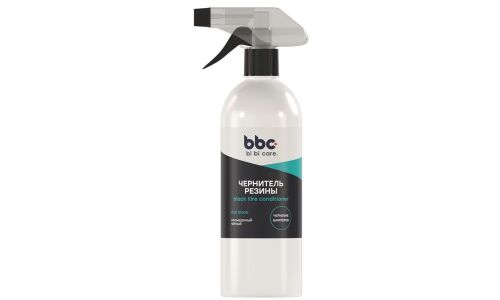 Полироль (чернитель) шин BiBiCare Black Tire Conditioner, придает интенсивный блеск и восстанавливает первоначальный цвет, бутылка с триггером 500мл, арт. 4006