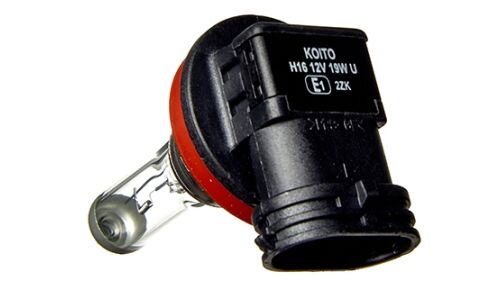 Лампа галогенная Koito Halogen H16 (PGJ19-3, T11), 12В, 19Вт, 3200К, 1 шт, арт. 0140K