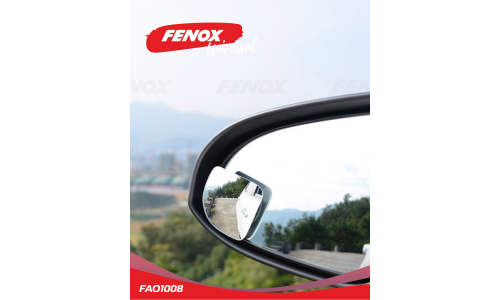 Зеркало заднего вида вспомогательное Fenox, закруглённое, Ø50мм, универсальное, на двустороннем скотче, 2 шт, арт. FAO1008