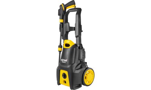 Мойка высокого давления Huter M2000-A, 220В, 1.9кВт, 165бар, 375л/ч, длина шланга 5м, с насосом для забора воды, на колёсах, арт. 70/8/25