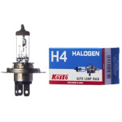 Лампа галогенная Koito Halogen H4 (P43t, T16), 12В, 100/90Вт, 3200К, 1 шт, арт. 0443E