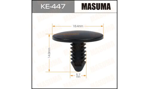 Клипса крепежная MASUMA KE-447 (OEM 52208133466)
