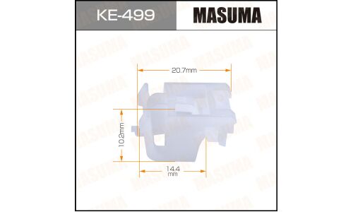 Клипса крепёжная деталей кузова Masuma, для BMW, арт. KE-499
