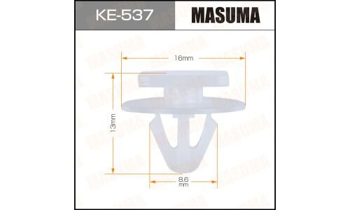 Клипса крепёжная фендера Masuma, для Opel, арт. KE-537