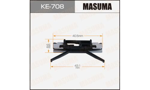 Крепёж деталей кузова Masuma, для BMW, арт. KE-708