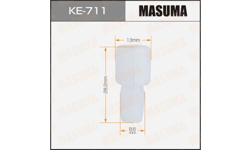 Клипса крепёжная деталей кузова Masuma, для Audi, Skoda, Volkswagen, арт. KE-711