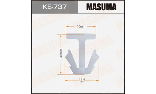 Клипса крепёжная деталей салона Masuma, для Volkswagen, арт. KE-737
