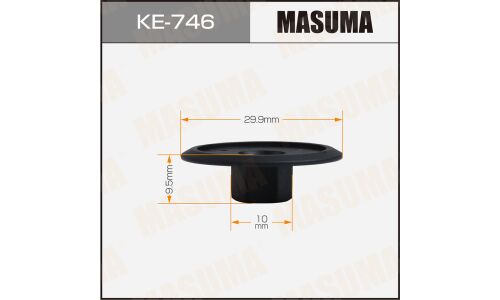 Клипса автомобильная (автокрепеж) MASUMA 746-KE [уп.50]