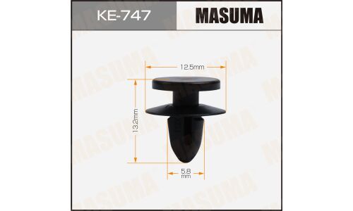 Клипса автомобильная (автокрепеж) MASUMA 747-KE [уп.50]