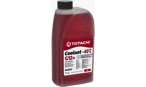 Антифриз Totachi Niro Coolant Red, G12+, красный, -40°C, 1кг, арт. 43101