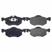 Колодки тормозные дисковые Double Force, передние, комплект на ось (4 шт), арт. DFP1497