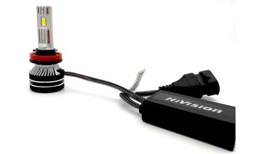 Лампа светодиодная HiVision Z3 Bright H11 (PGJ19-2, T11), 12В, 36Вт (соответствует 50Вт), 6000К, комплект 2 шт, арт. Л0398
