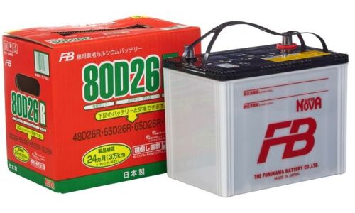 Аккумулятор FB Super Nova 80D26R, 68Ач, CCA 700A, обслуживаемый