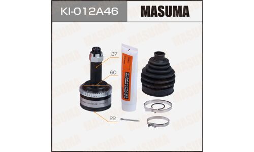 ШРУС Masuma, 22x60x27мм, арт. KI-012A46