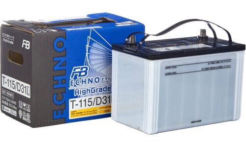 Аккумулятор FB Echno IS HighGrade T-115/130D31L, 75Ач, CCA 735A, необслуживаемый, технология EFB