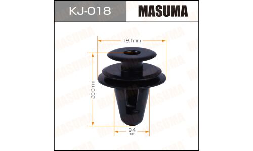 Клипса крепёжная деталей салона Masuma, для Toyota, арт. KJ-018