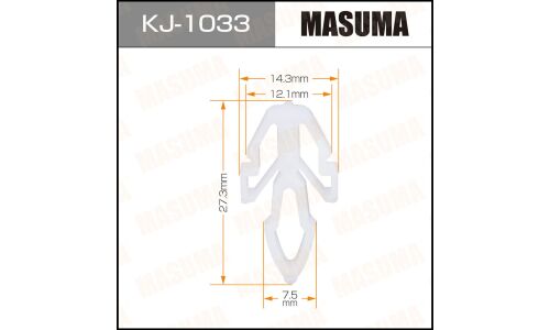 Клипса крепежная Masuma KJ-1033 (OEM 91017AA240)
