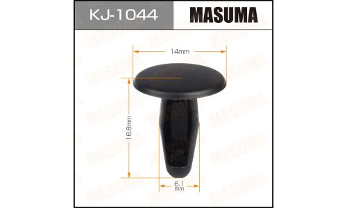 Клипса крепежная Masuma KJ-1044 (OEM 9926-40-531)
