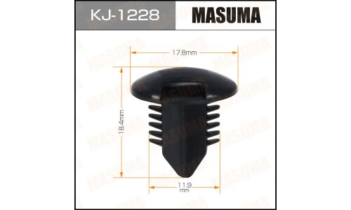 Клипса крепёжная деталей салона Masuma, для Toyota, арт. KJ-1228